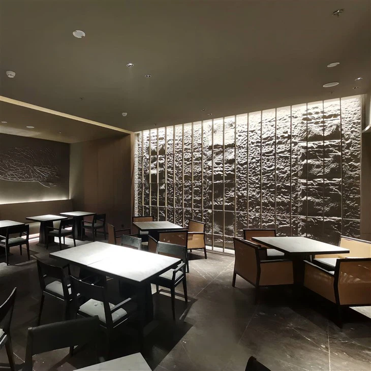 หินรูปเห็ด หินตกแต่งภายนอกแบบโมเดิร์น